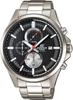 Edifice Chronograph Black Analog Business Quartz Watch Shipping EFV-520D-1A Men's (International Available)