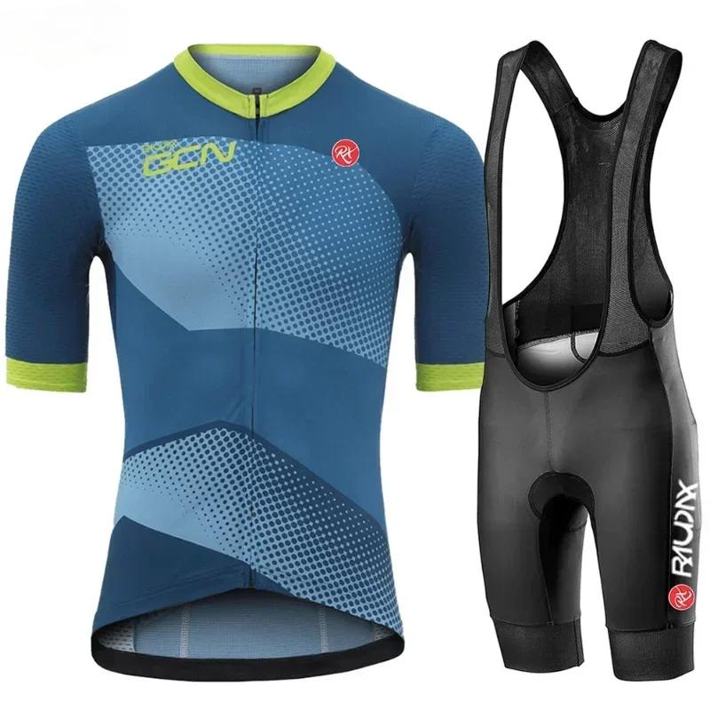 Raudax 2025 Letnia koszulka kolarska MTB Odzież kolarska na rower górski Ubrania Maillot Ropa Ciclismo Triathlon