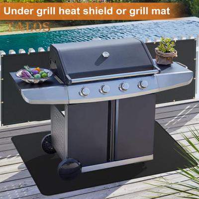 Ohnivzdorný Heat Shield Gril Mats for Wall Behind Grill Protect Deck Plot from Grill Heat Spore Wall Protector Lednice Gril Mat Příslušenství pro