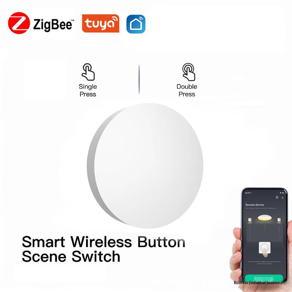 

Zigbee Переключатель сцены Graffiti: Беспроводной пульт дистанционного управления для интеграции всего дома