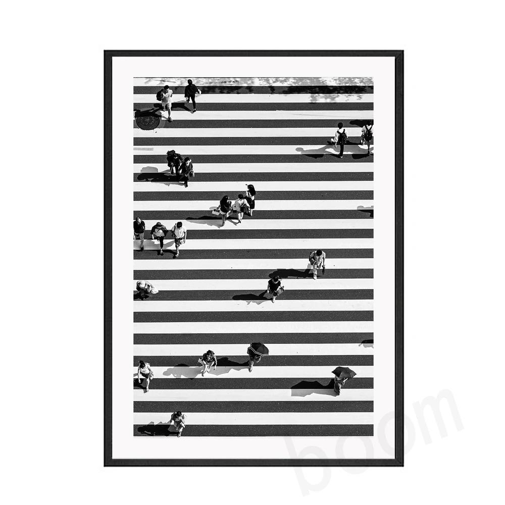 Architecture Landscape Poster Black White Art Print Photography Wall Art Print Canvas Painting Posters for Modern Home Decor 21X30CMNo Framed