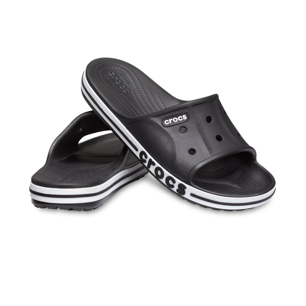 Shower Sandals Bayaband Slide cm [Crocs] Black/White 24.0