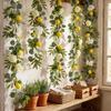 Greenery Lemon Vine Decor Realistic Simulation Lemon Vine Fake Plant  Wedding Party Decor