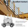 Stainless Steel Track Roller Wheel Trolley 24mm Pulley Diameter Cable Pulley Track Roller Wheel Trolley
