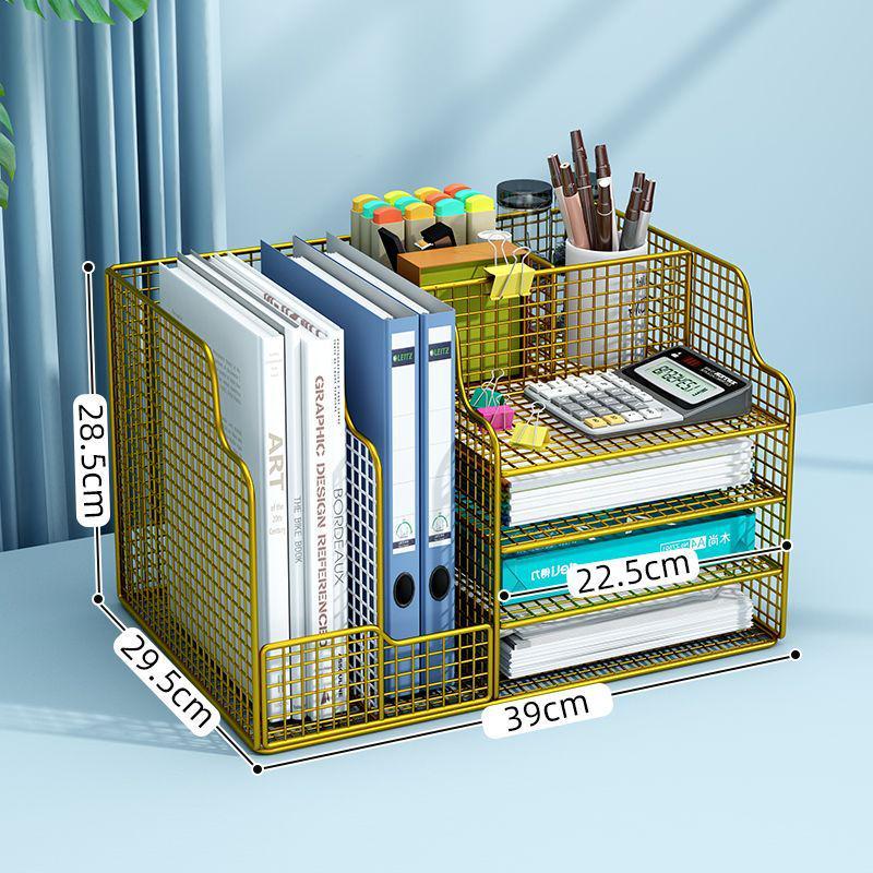 Estantería de Archivos de Oficina de Múltiples Capas Engrosada: Almacenamiento de Gran Capacidad para Datos Financieros y Uso Docente