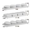 3D Handmade Creative Moulds Concise Design Soaps Oval Round Square Cake Chocolate Silicone Mold Home Kitchen Accessories