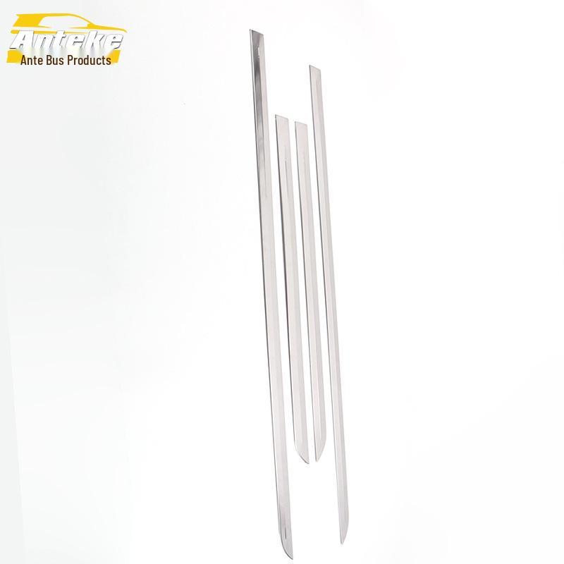 Haima S7 Stainless Steel Door Edge Protector Strip - Anti-Scratch Decorative Stickers