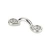 2pcs Wire Eye Strap Boat Resistant Loops Rustproof Anti-Corrosion Hard Tie Hardware Wear-Resistance Marine Casting