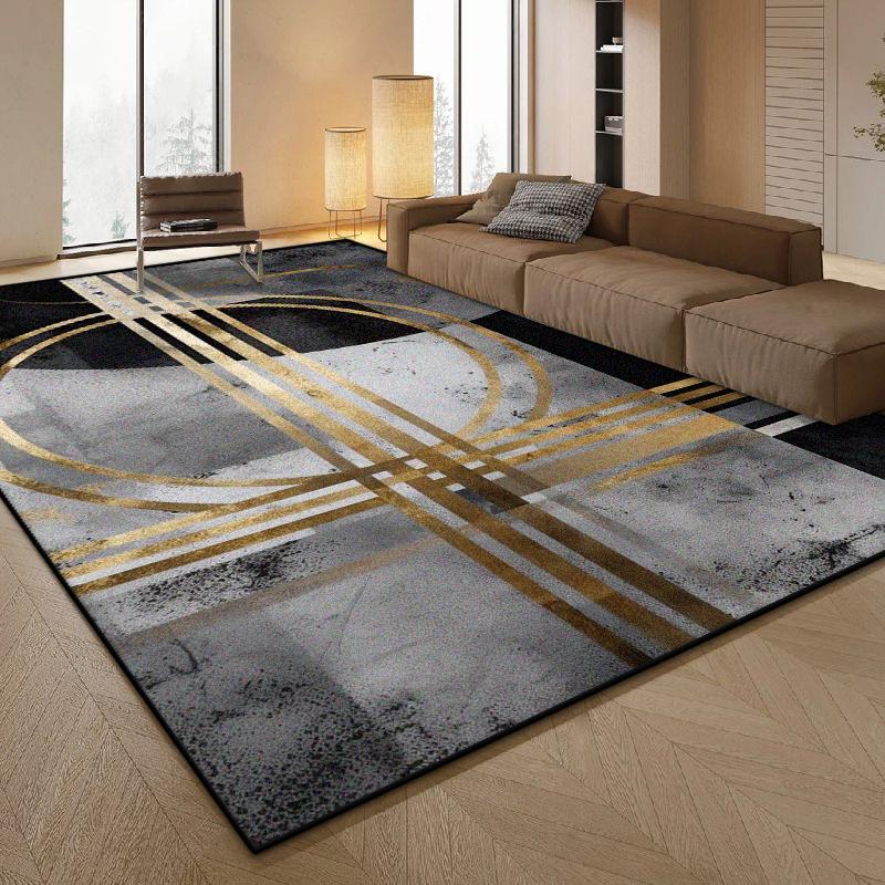 Modern Style Carpets for Living Room Nordic Easy Clean Large Area Rugs for Bedroom Decoration Lounge Room Anti-skid Floor Mat