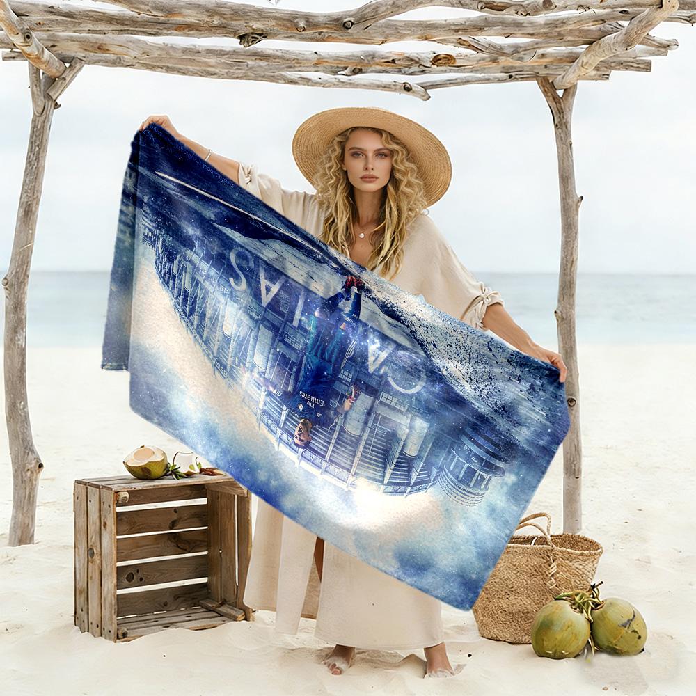 Steven Gerrard Football Legend Beach Towel High Absorbency & Quick-Dry Comfortable Lightweight