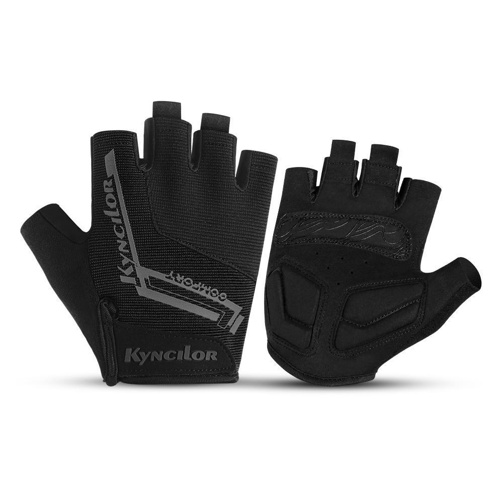 

Перчатки Knycilor Half Finger Перчатки для велоспорта Дышащие ударопрочные перчатки для велоспорта на открытом воздухе Перчатки для бега XL
