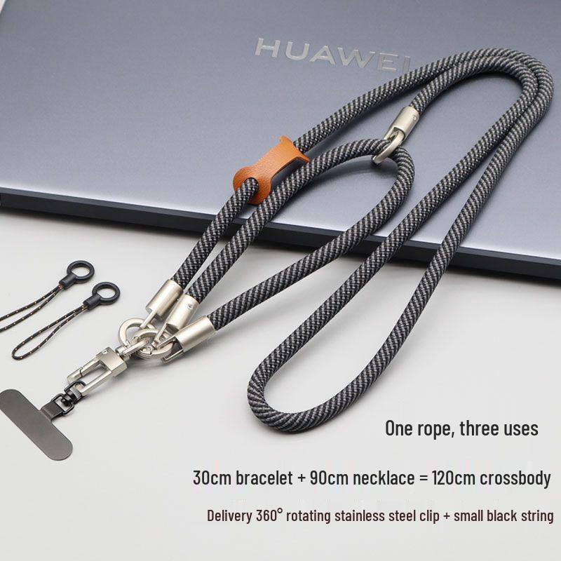 

3-in-1 Mobile Phone Lanyard: Multifunctional Shoulder, Crossbody, Neck, and Wrist Strap - Detachable & Anti-lost, High-end Design