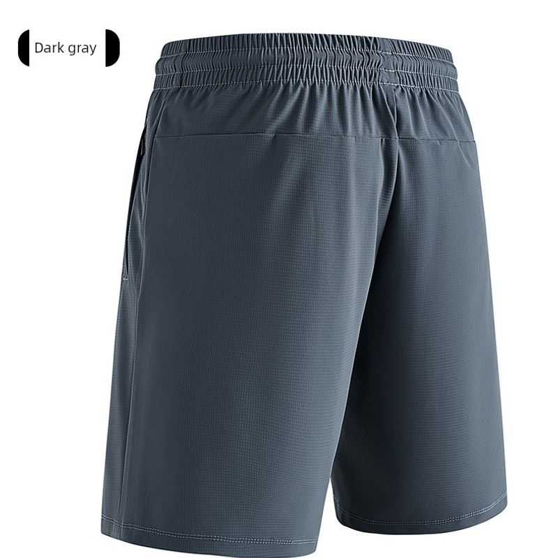 7A Antibacterial Summer Ice Silk Shorts Foreign Trade Men's Loose Casual Fifth Pants Plus size Quick-Drying Ultra-Thin Sweat pants