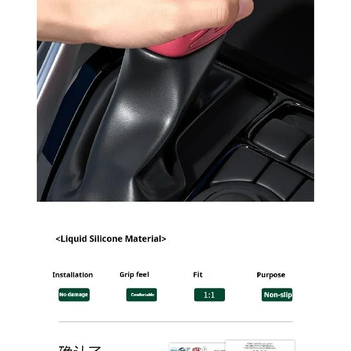For Toyota Camry 9th generation Car Silicone Automatic Gear Shift Knob Cover Tasteless Antislip Shifter Knob Protective Cover