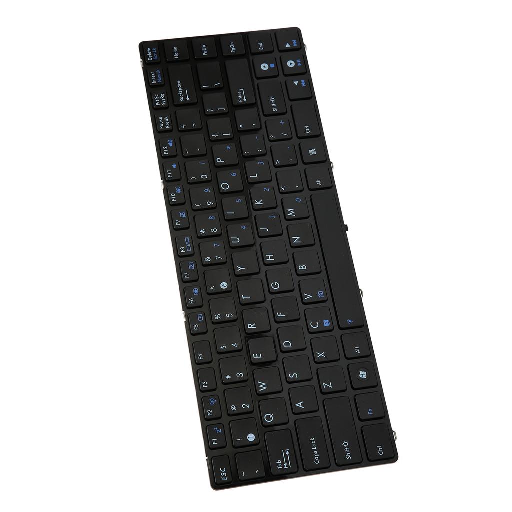 K43S Replacement Keyboard 85 Keys Durable ABS Aluminium Alloy Durable Replace Keyboard for K43S A43S K43SA A43SA K43SJ
