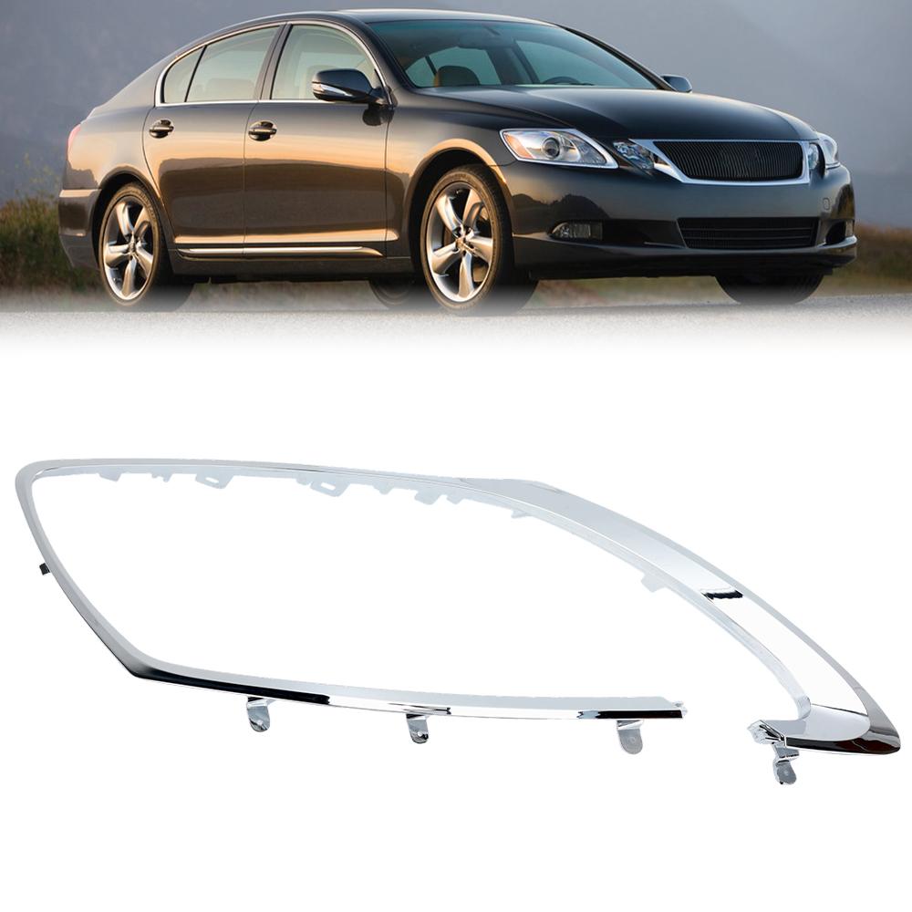 Front Headlight Chrome Frame Trim for