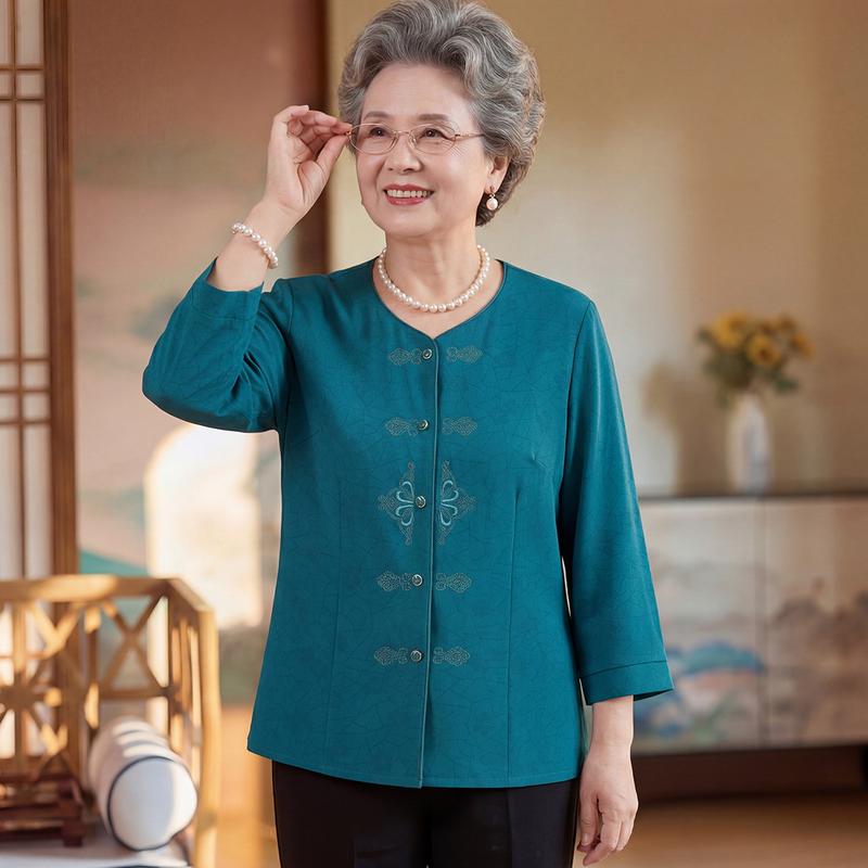 

Women s Five-Sleeve Polyester Shirt 2XL