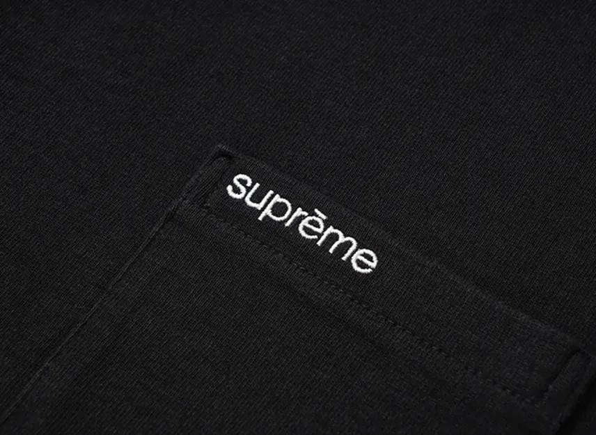 Supreme S/S Pocket Tee "Black"