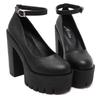 New style high heels, European and American fashion one-strap women's shoes