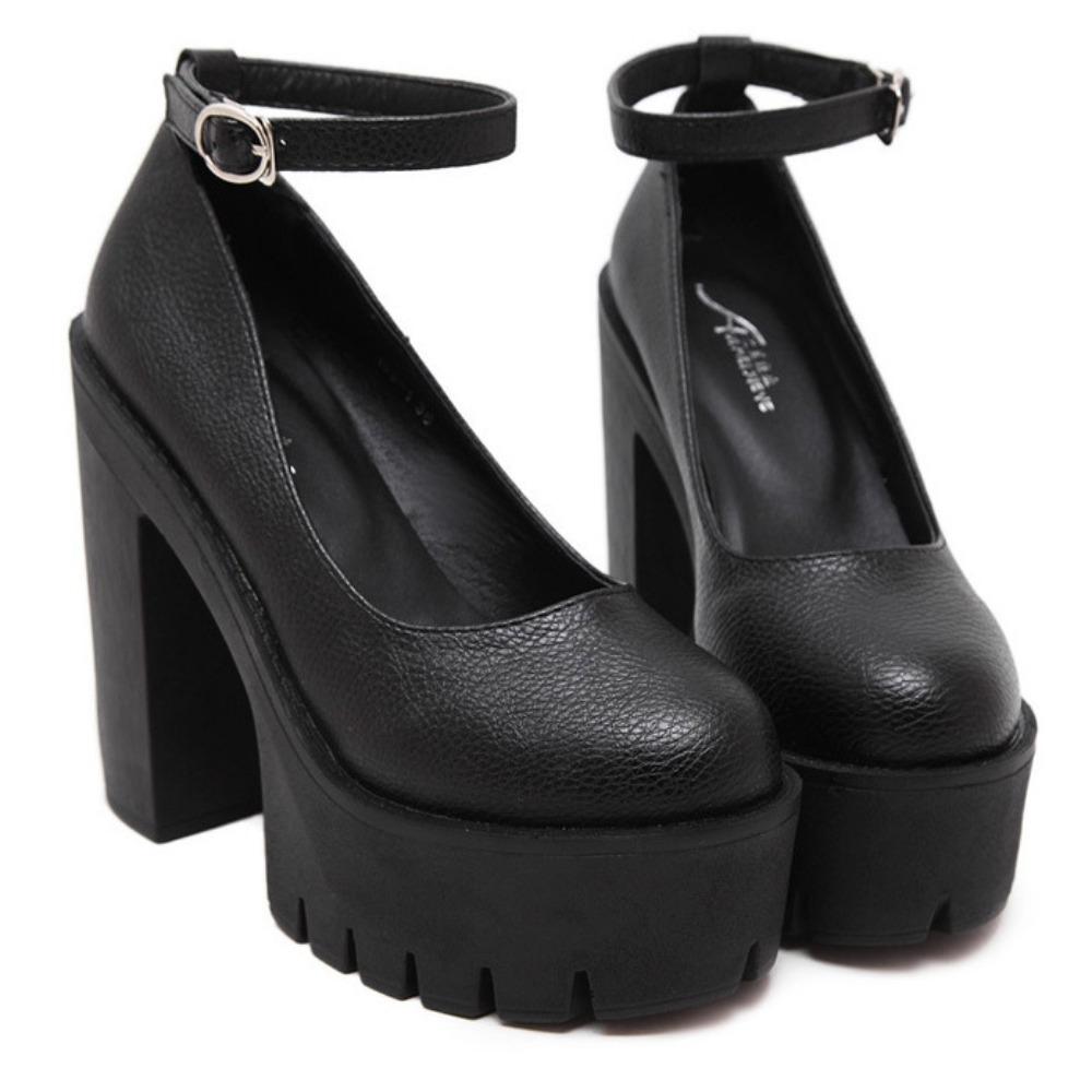 New style high heels, European and American fashion one-strap women's shoes