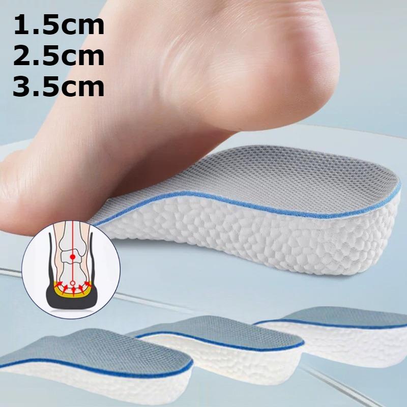 Men and Women Insoles for Flat Feet High Arch Support Heel Lift Memory Foam Soft Shoe Pads for Sneakers Running Shoes