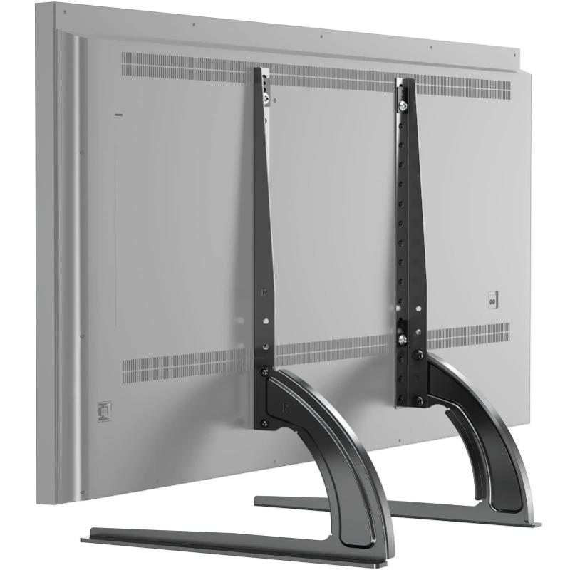 Metal TV Legs for 14-42 inch TV Height Adjustment TV Base with VESA 200x200mm,TV Stand Tabletop Strong TV Leg Universal TV Stand