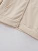 2024 Men's Autumn/Winter Waffle Solid Color Zip-Up Baseball Jacket with Pockets