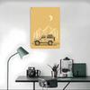 Classic 4x4 Offroad Car Metal Poster Customized Wall Art Retro Vintage Tinplate Signs for Man Cave Gaming Decoration Room House