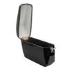 Motorcycle Hard Saddle Bags 45L with Lock Liner Mounting Kit Sturdy ABS Plastic   Motorcycle   Side Storage Box Glossy Black