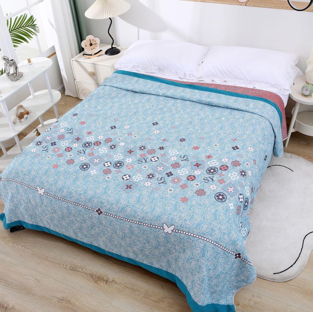 Six-Layer Gauze Adult Blanket, Air Conditioning Blanket, Summer Quilt, Towel Blanket, Gauze Cover Blanket