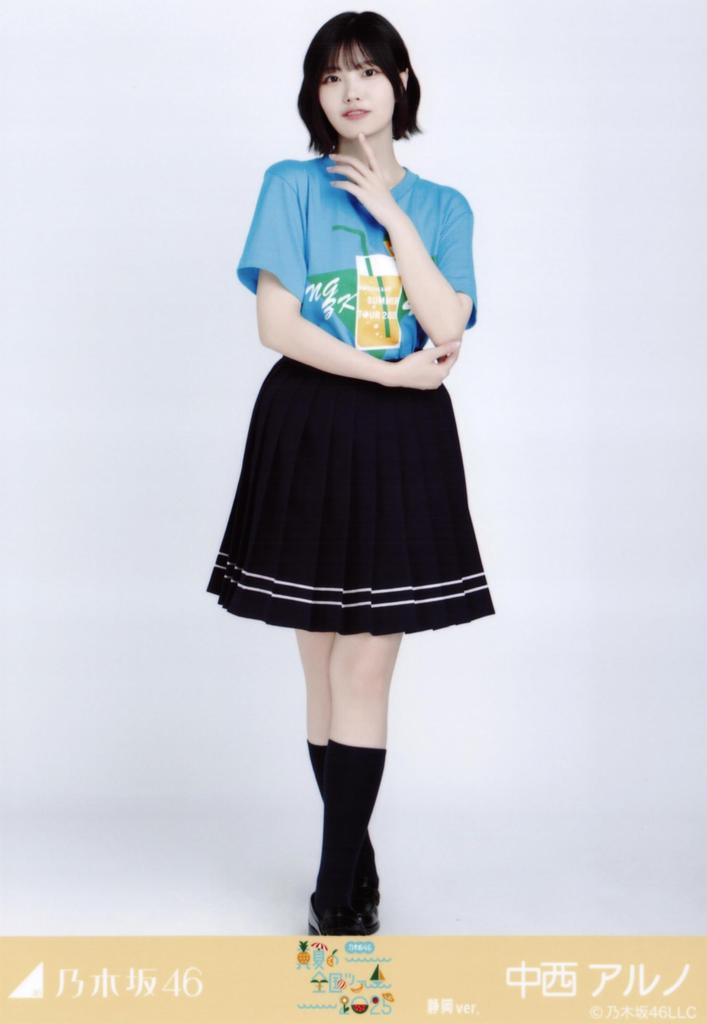 Nogizaka46 Midsummer National Tour 2025 Photo T-shirt Shizuoka ver. Complete set of 3 by Arno Nakanishi