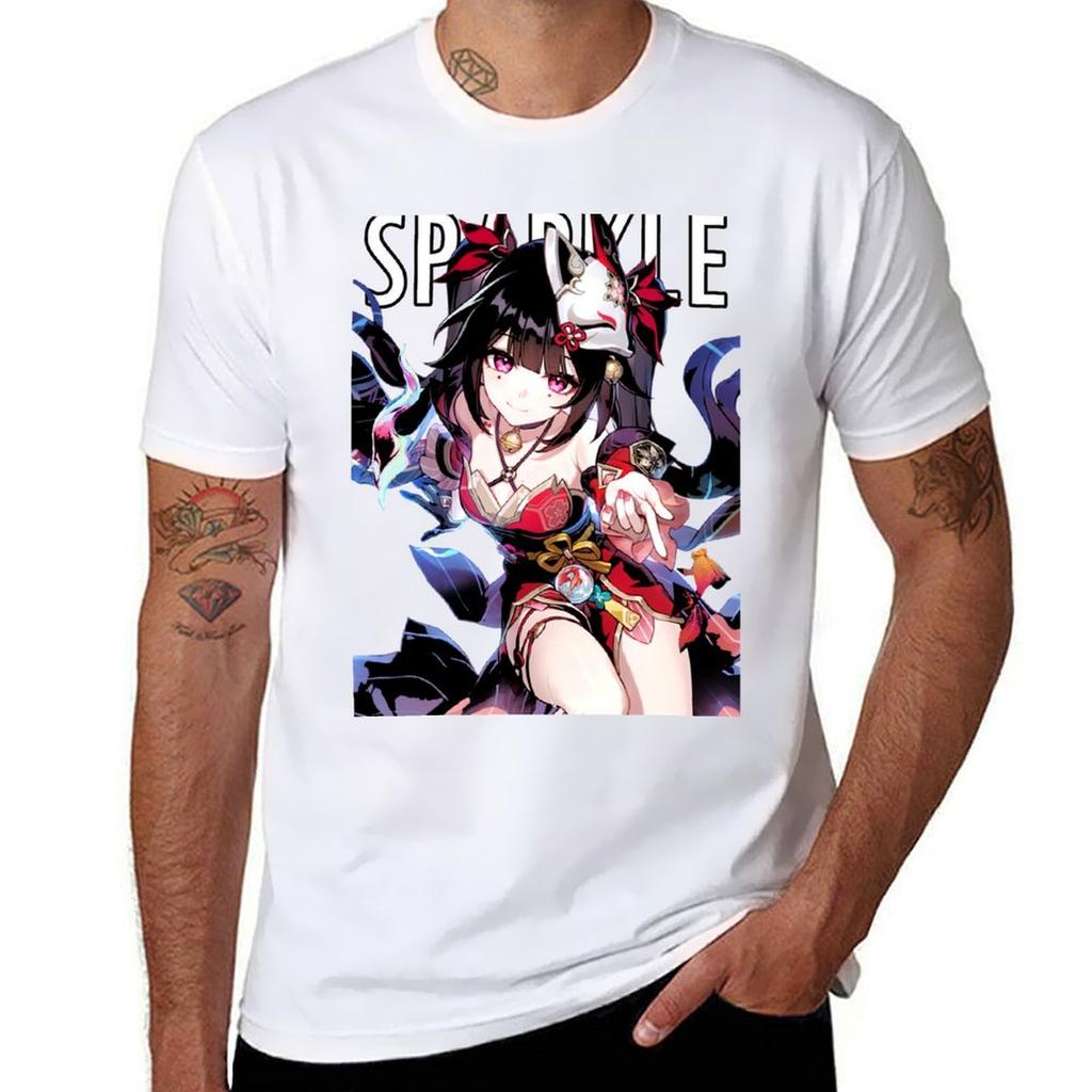Sparkle Honkai Star Rail Shirt Hanabi Honkai Star Rail Stickers Sparkle Star Rail Case Hanabi T-Shirt
