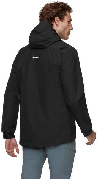 Mammut Treeline Light Hardshell Hooded Jacket Men (1010-31510) Black