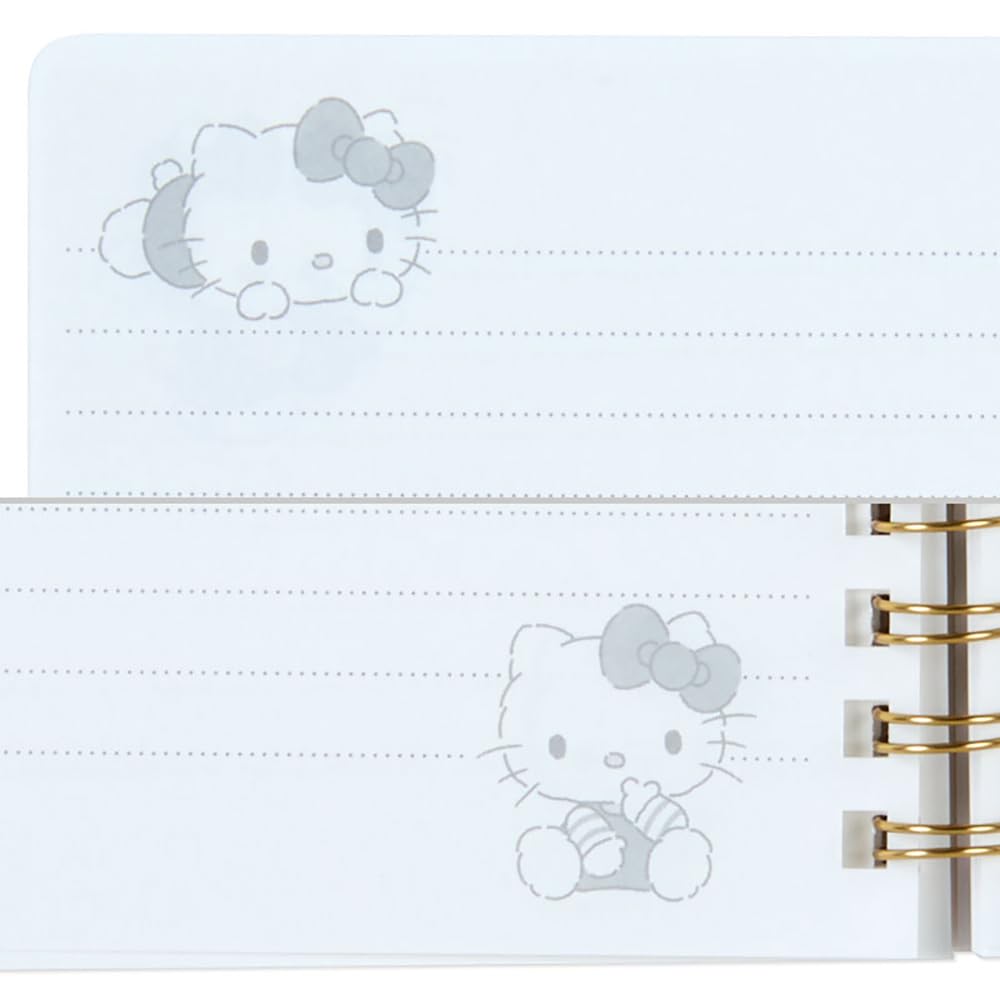 Sanrio Hello Kitty B6 Ring Notebook Toy Design 515311 (Plush Stationery)