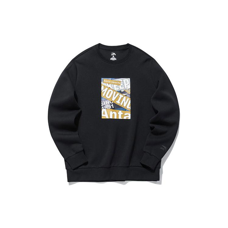 Anta Lifestyle Collection Sports Lifestyle Collection Sweatshirt Men s Black 152138717-2 S