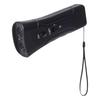 Yousheng Ultrasonic Dog Repeller Long Battery Life Powerful Frequency Super Bright LED Black Double-head Control ABS Anti-Barking Pet Dog Repeller for