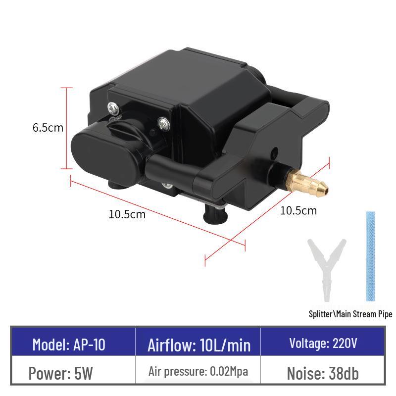Oxygen Pump for Fish Tanks - All Copper Motor Aeration Pump