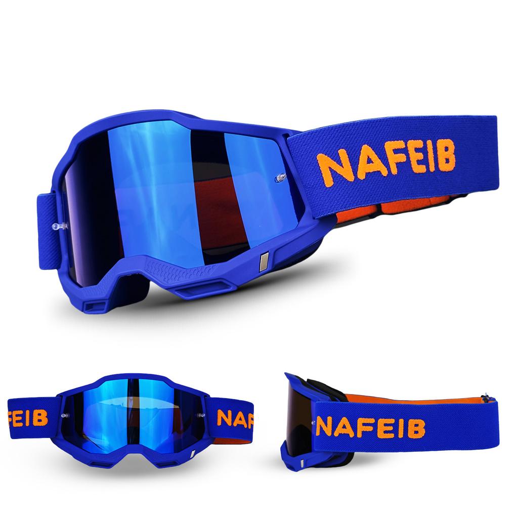 Motorcycle Goggles Riding Glasses Outdoor Off-Road Windproof Glasses Skiing Men's and Women's Sunglasses Durable Lenses
