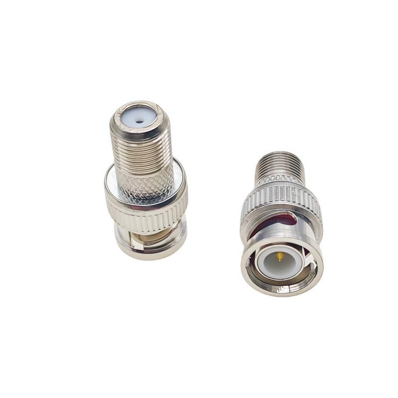 

BNC Male to F Female TV Connector & Imperial F Female to Q9J Female Adapter