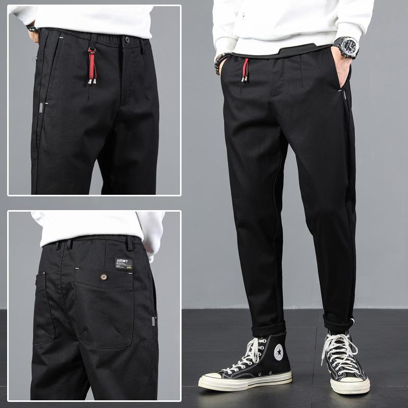 

Брюки для отдыха, весенние четыре боковых эластичных кармана, индивидуальный дизайн, мужские повседневные брюки Harlan 38