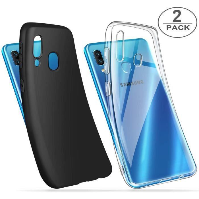 Coque Samsung Galaxy A40,Coque Samsung Galaxy A40 Silicone TPU Premium Flexible et Souple Etui Housse pour Samsung Galaxy A40TL