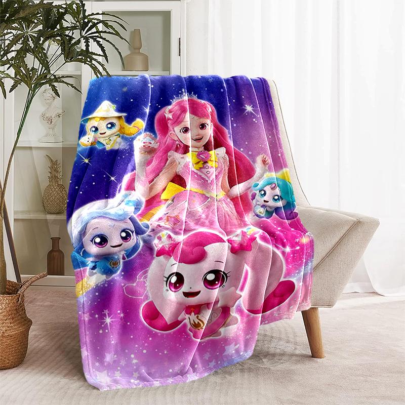 1pc Blanket Catch! Teenieping Print Design, Lightweight Blanket for Sofa, Bed- Soft &Warm, Gift for All Seasons like Christmas, Halloween