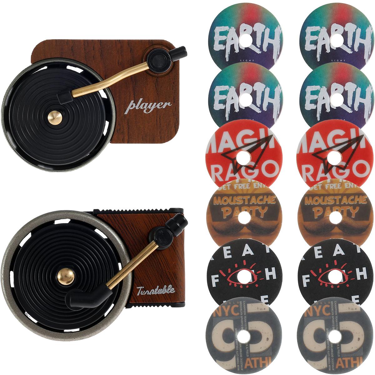 

Автомобильный освежитель воздуха Проигрыватель пластинок Проигрыватель духов в автомобильный дефлектор Ароматерапевтический зажим Проигрыватель духов в автомобиль