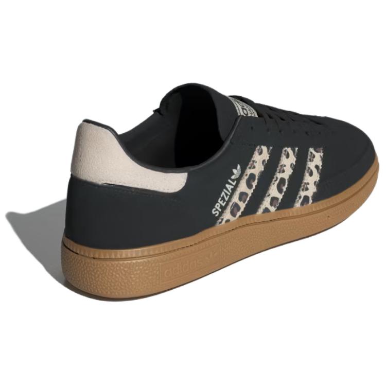 Nye Adidas Originals Handball Spezial Svart Wonder Leopard Dame JH9092