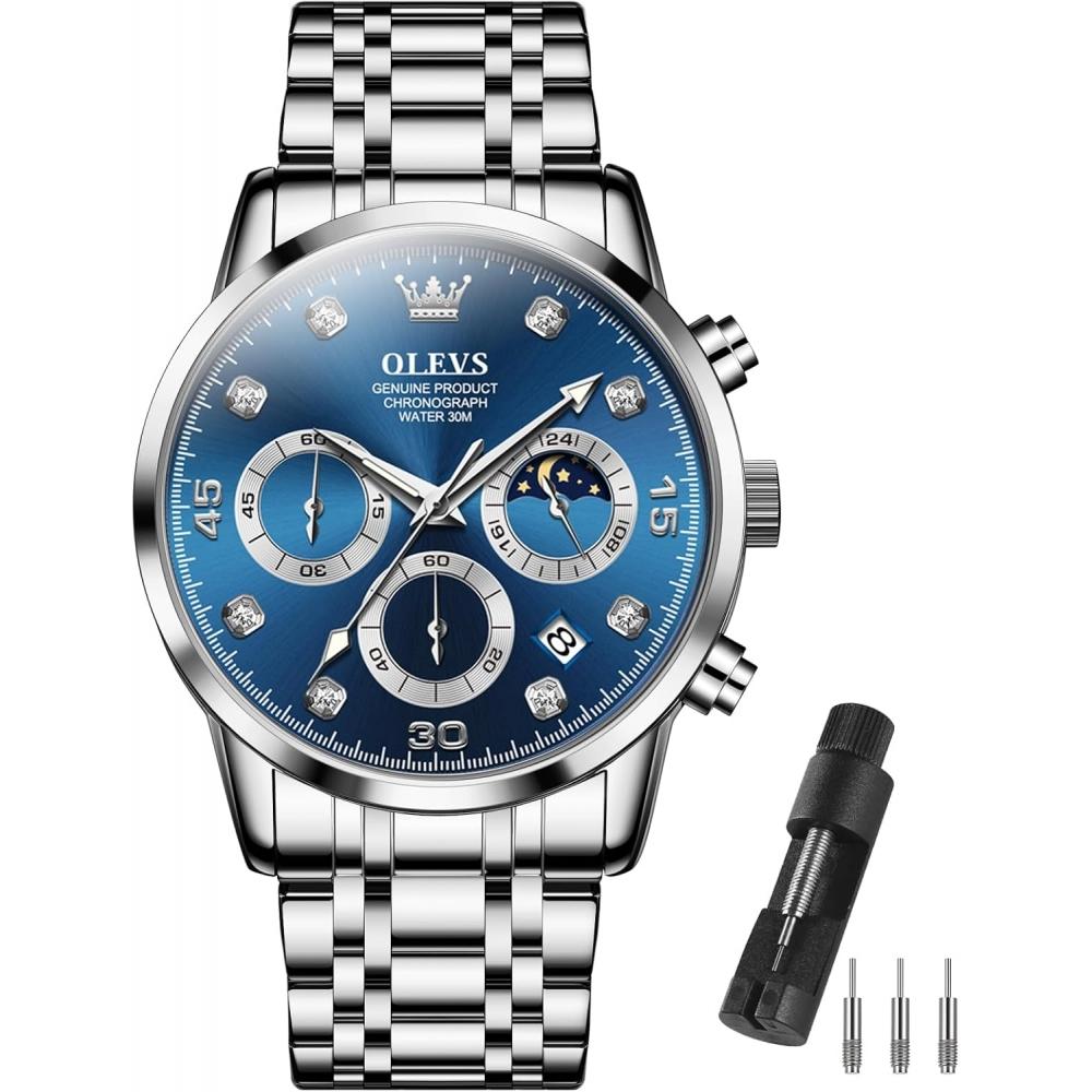 Iqiyi Men S Watch Waterproof Analog Quartz Blue 2889g Bl