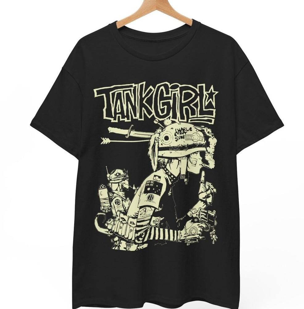 Tank Girl ShirtTank Girl Feminist Charlie Don#039;t Surf Meme Shirt Unisex S5XL Unisex T-Shirt S