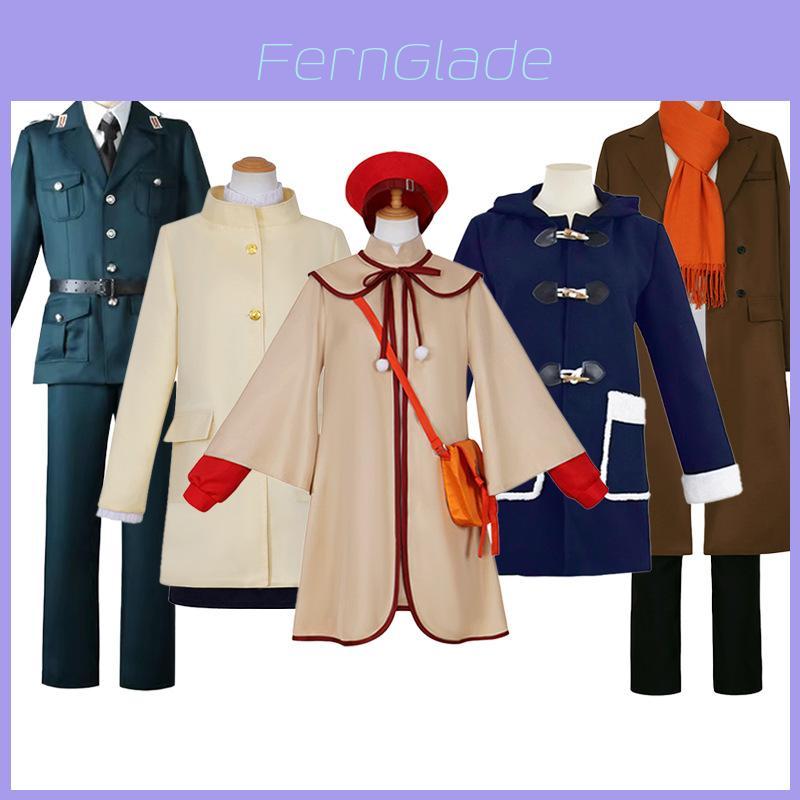 New Spy Pretend Play Ania Cosplay Winter Jacket Blaire Yoruloid Costume Women