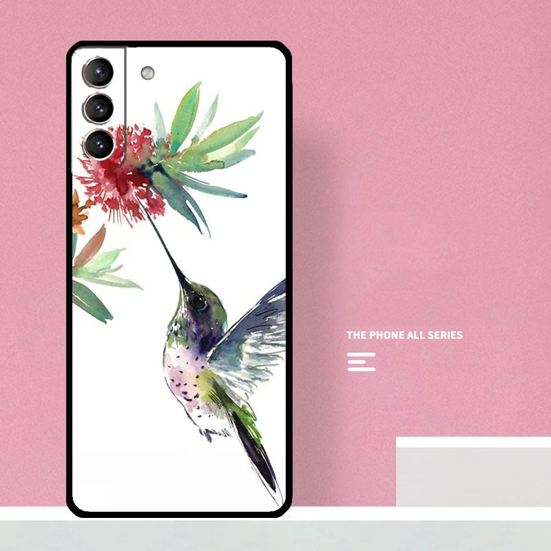 Hummingbird Phone Case For Samsung Galaxy S24 S26 Ultra S20 S21 S22 S23 S25 Plus S10 S25 FE Cover Coque