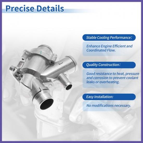 Engine Coolant Thermostat Housing Assembly No.LR035124 For Jaguar F-Type