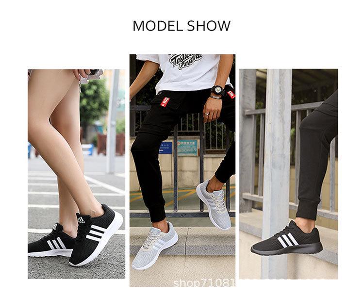 Zapatillas Deportivas Casuales Transpirables de Malla Adidas 2025 para Hombre - Estilo Versátil de Viaje de Moda